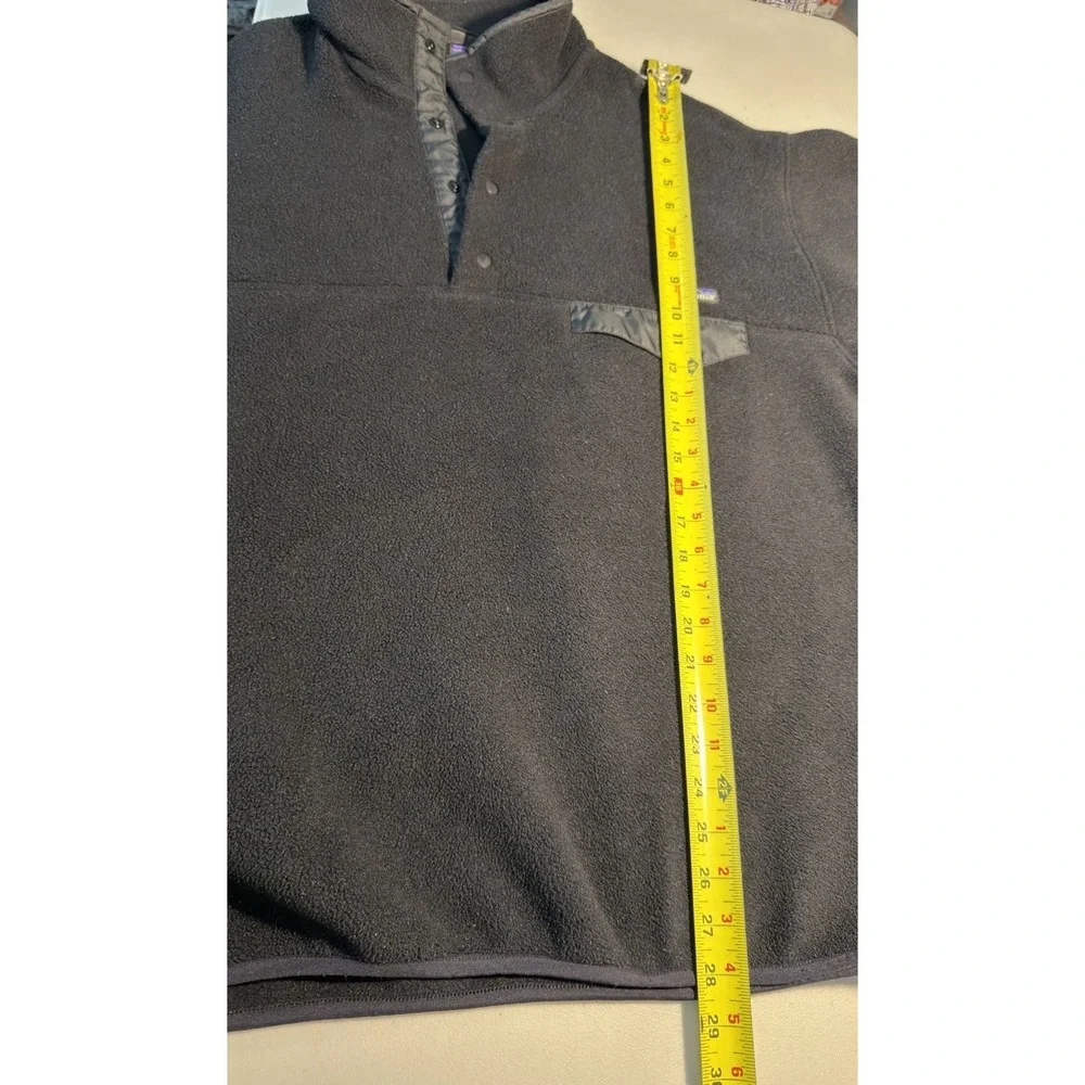 Rare Vintage Patagonia Synchilla Snap-T Pullover Black Mens Large FALL 2000